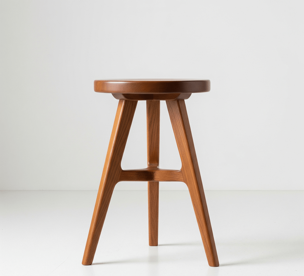 Taburete Berger - Diseño de Charlotte Perriand